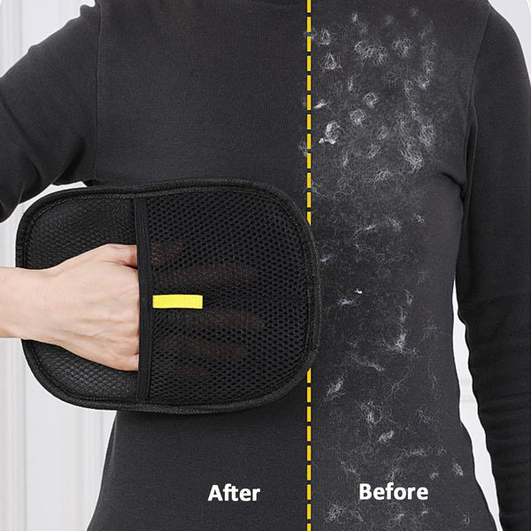 Double-Sided Static Cat Grooming Gloves