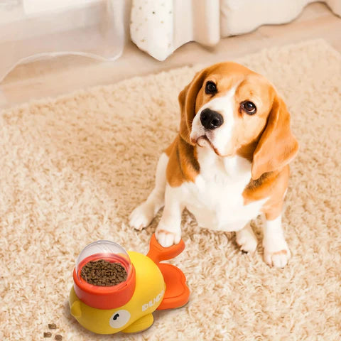Interactive Duck Puzzle Dog Feeder