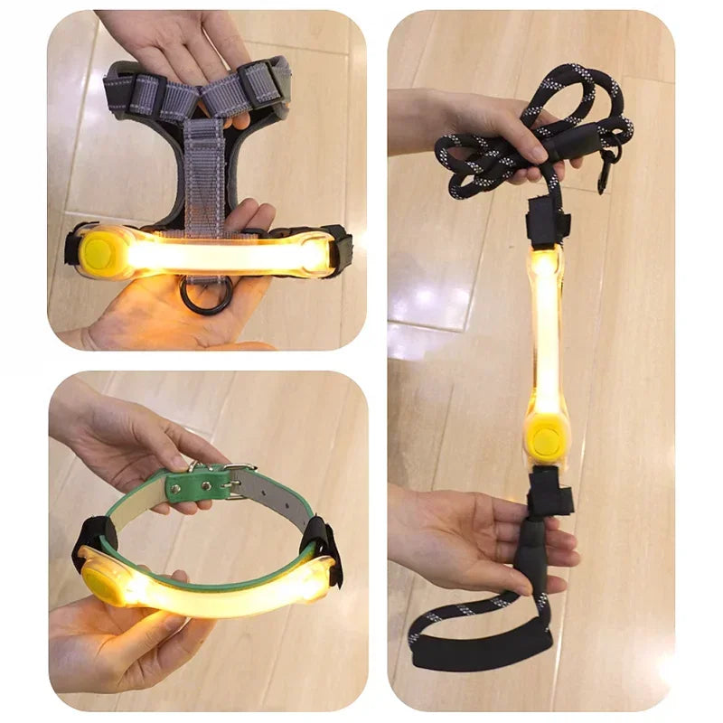 LED Flashing Traction Collar Light Strip
