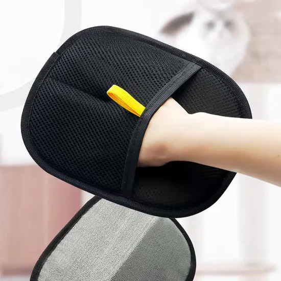 Double-Sided Static Cat Grooming Gloves