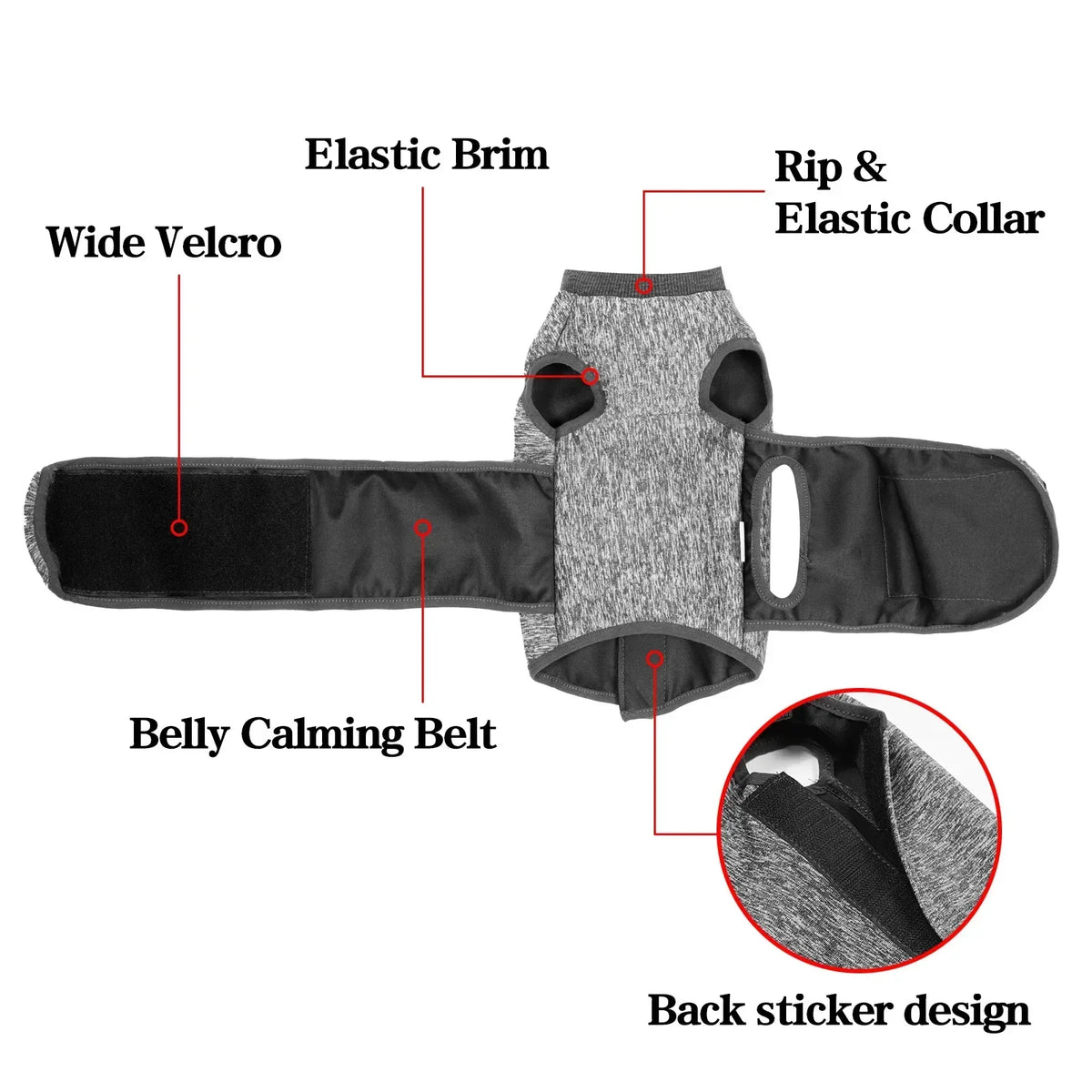 Anxiety Relief Safety Cat Vest