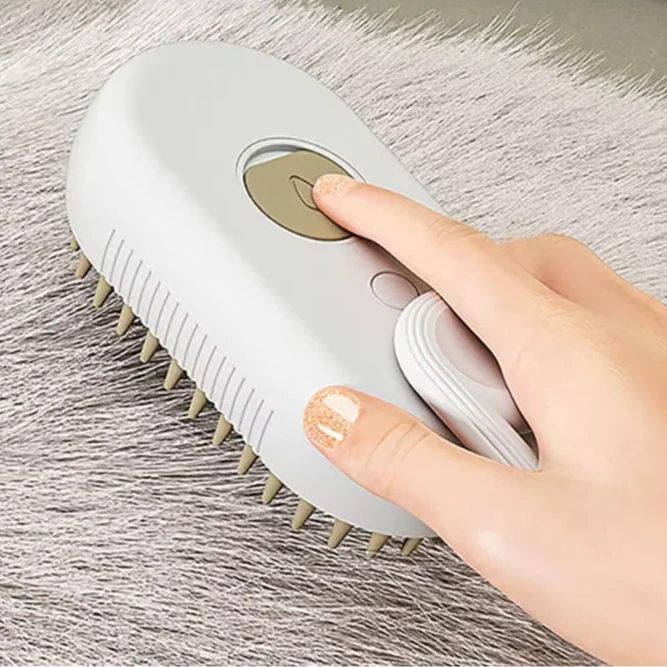 3-In-1 Pet Steaming Brush