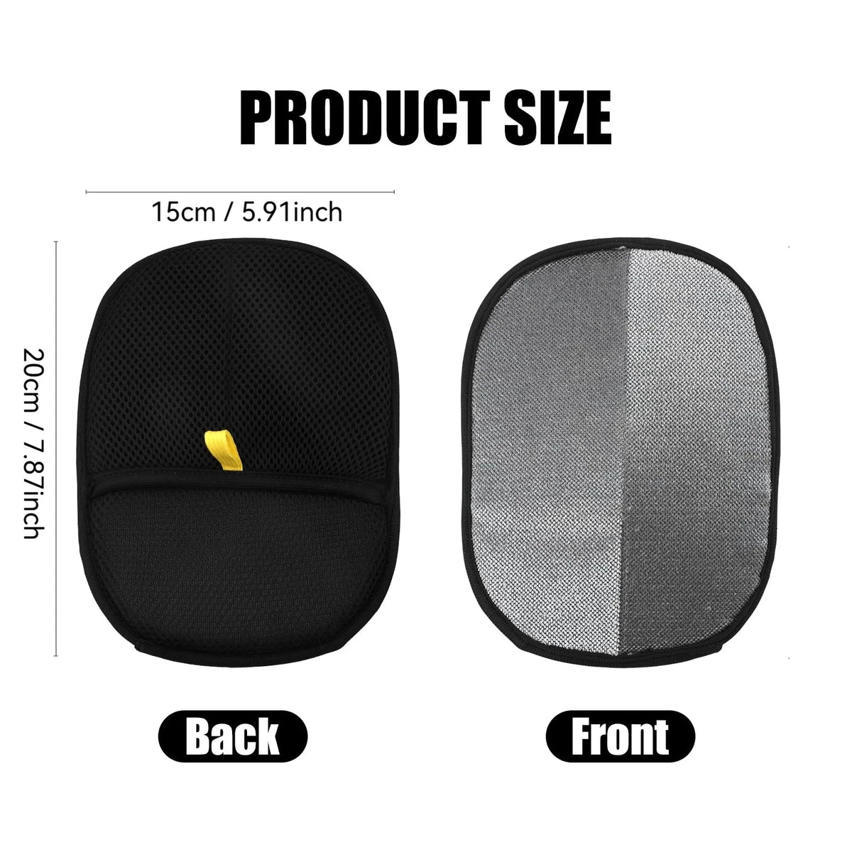 Double-Sided Static Cat Grooming Gloves