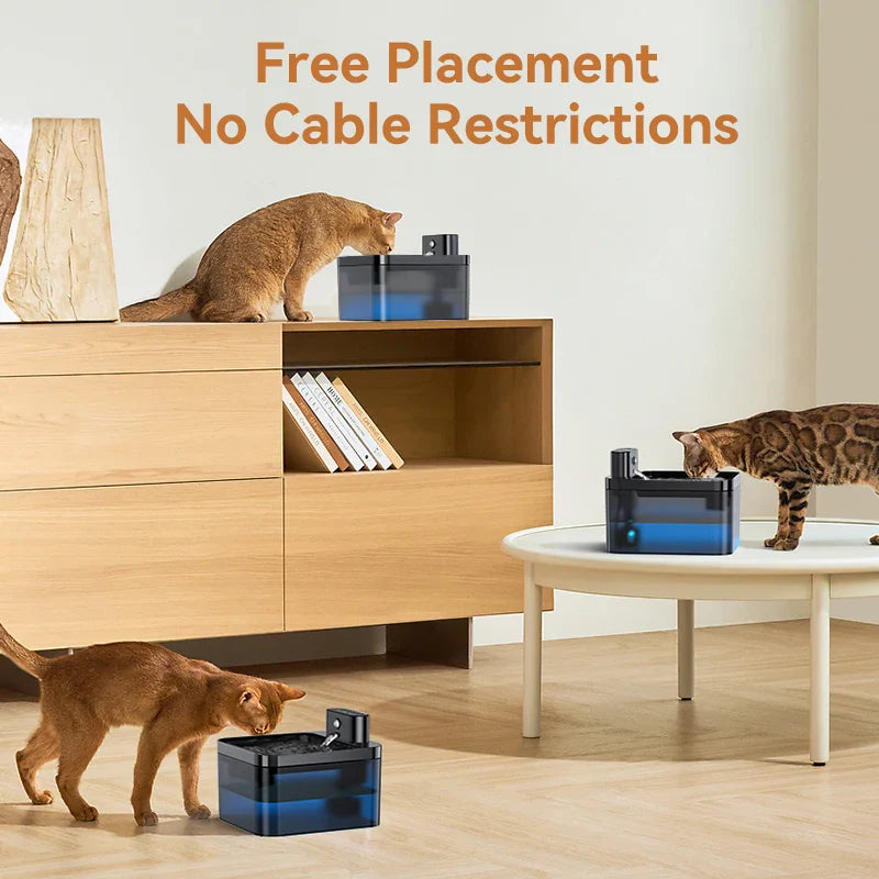 Wireless Automatic Cat Water Fountain